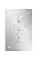 Hansgrohe-HG-Kopfbrause-Rainmaker-rechteckig-chrom-mit-Licht-28418000 gallery number 1